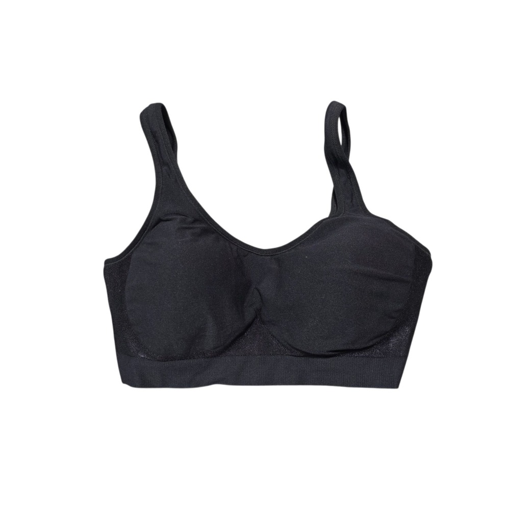 Truekind Everyday Lift Wireless Comfort Bra Black Size L Wireless